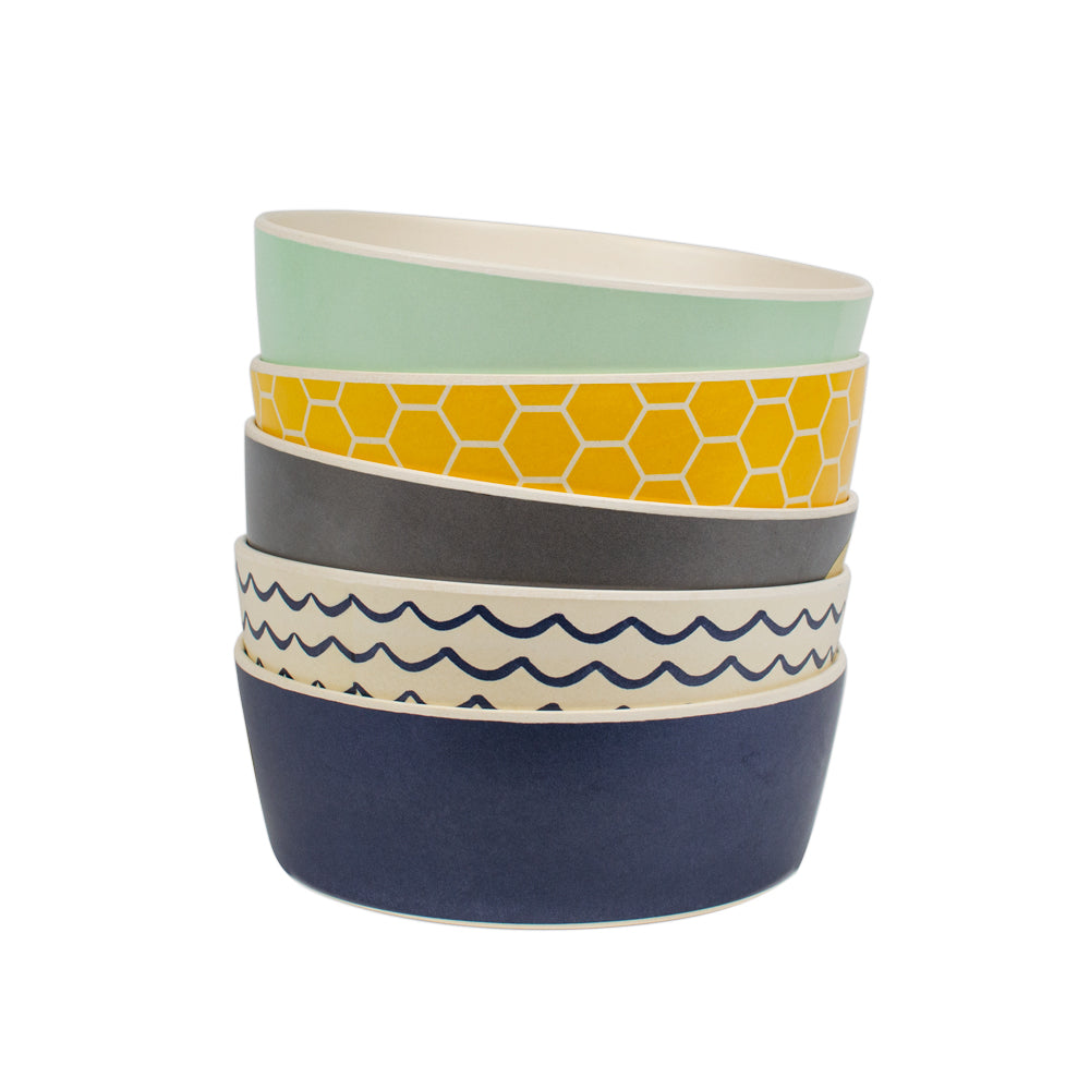 Bamboo Dog Bowls