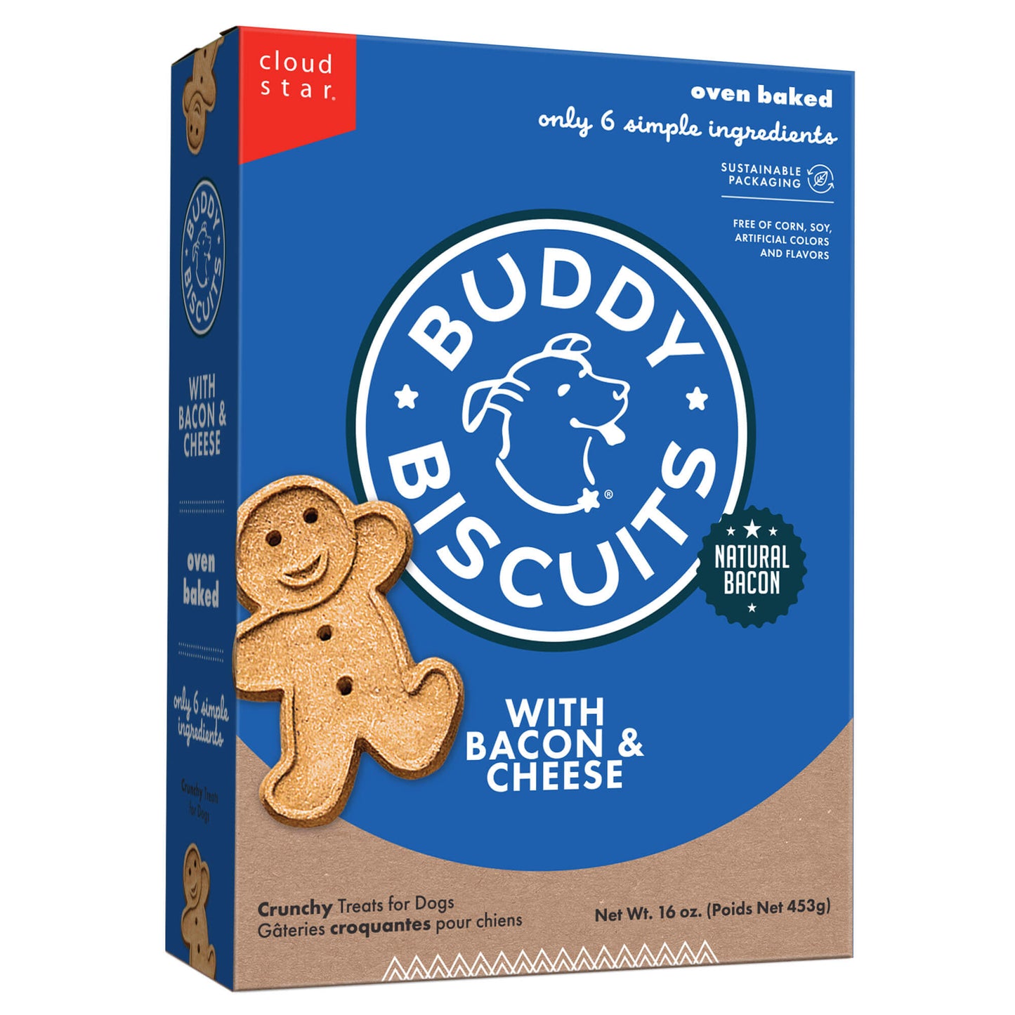Crunchy Bacon & Cheese Biscuits - 16oz