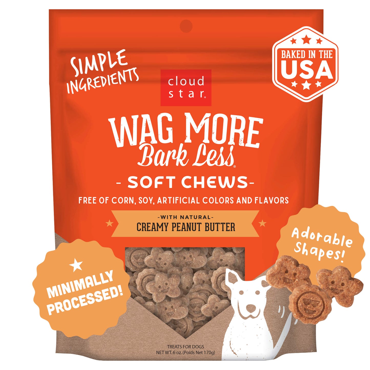Chewy Peanut Butter - 6oz