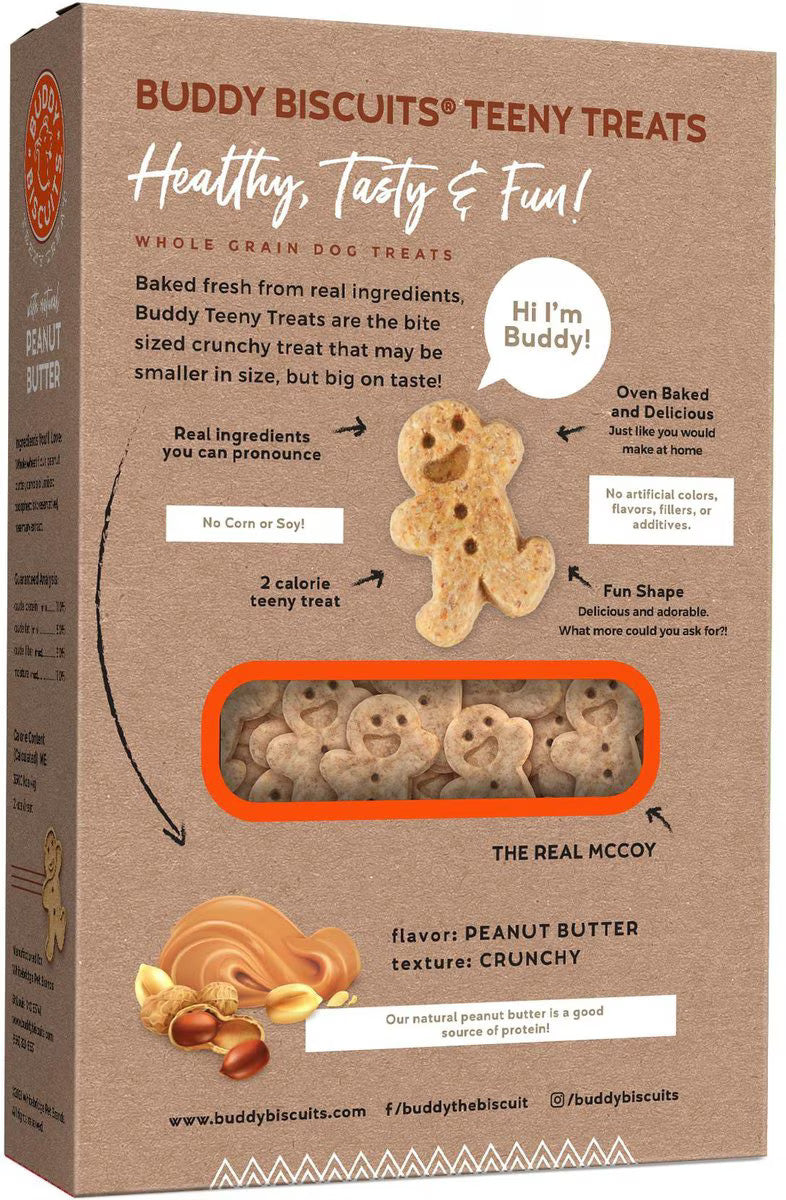 Itty Bitty Crunchy Peanut Butter Biscuits - 8oz