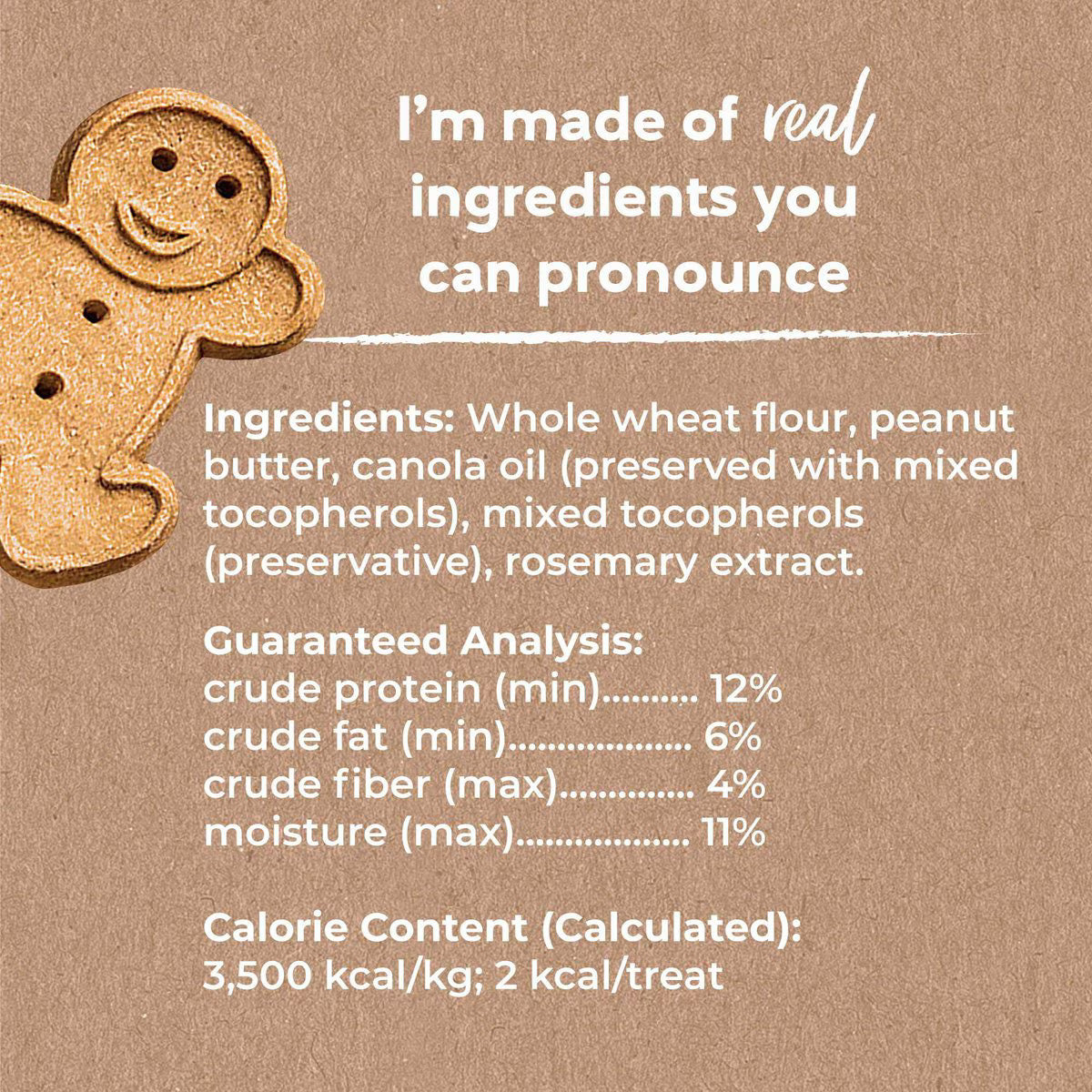 Itty Bitty Crunchy Peanut Butter Biscuits - 8oz