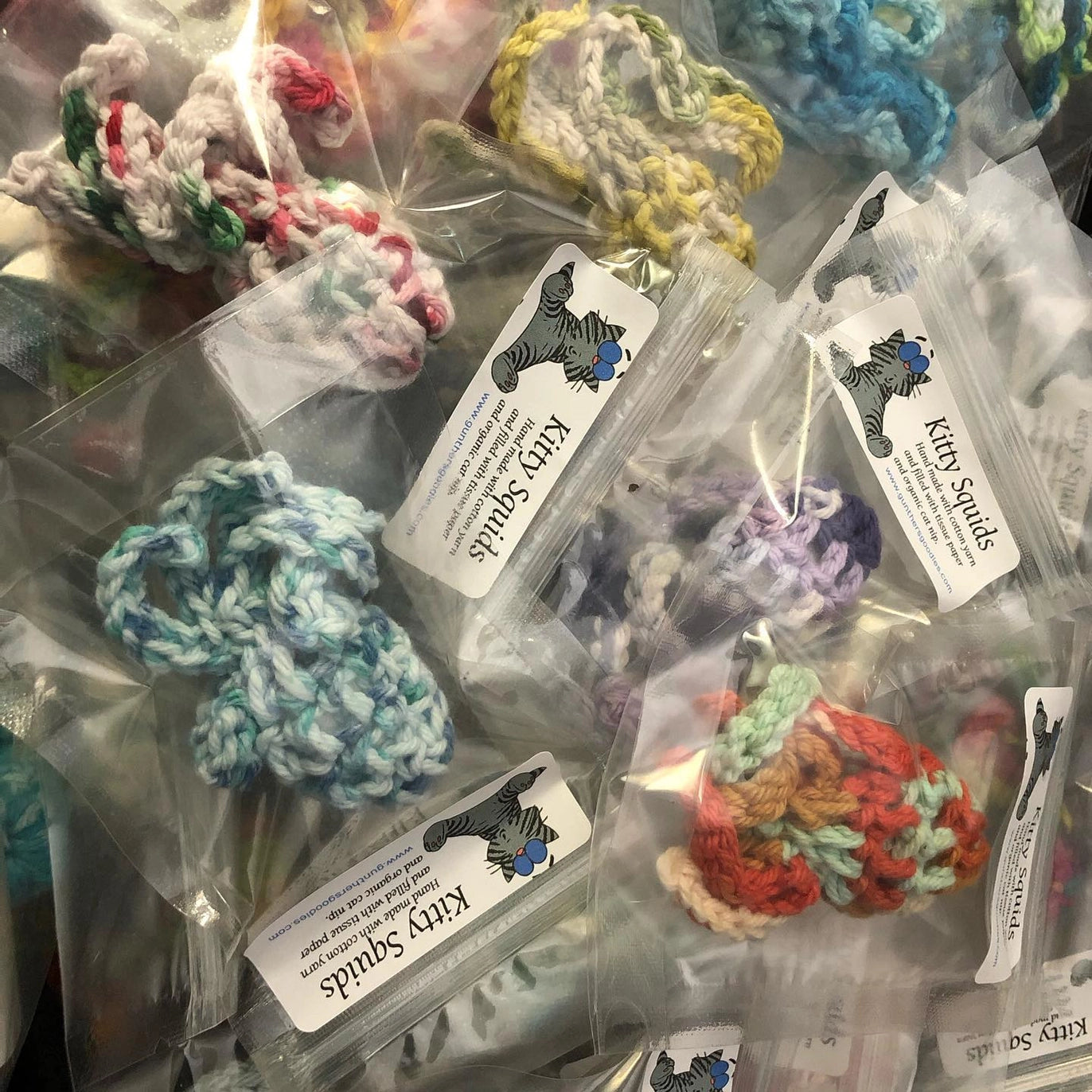 Kitty Squid Catnip Toy