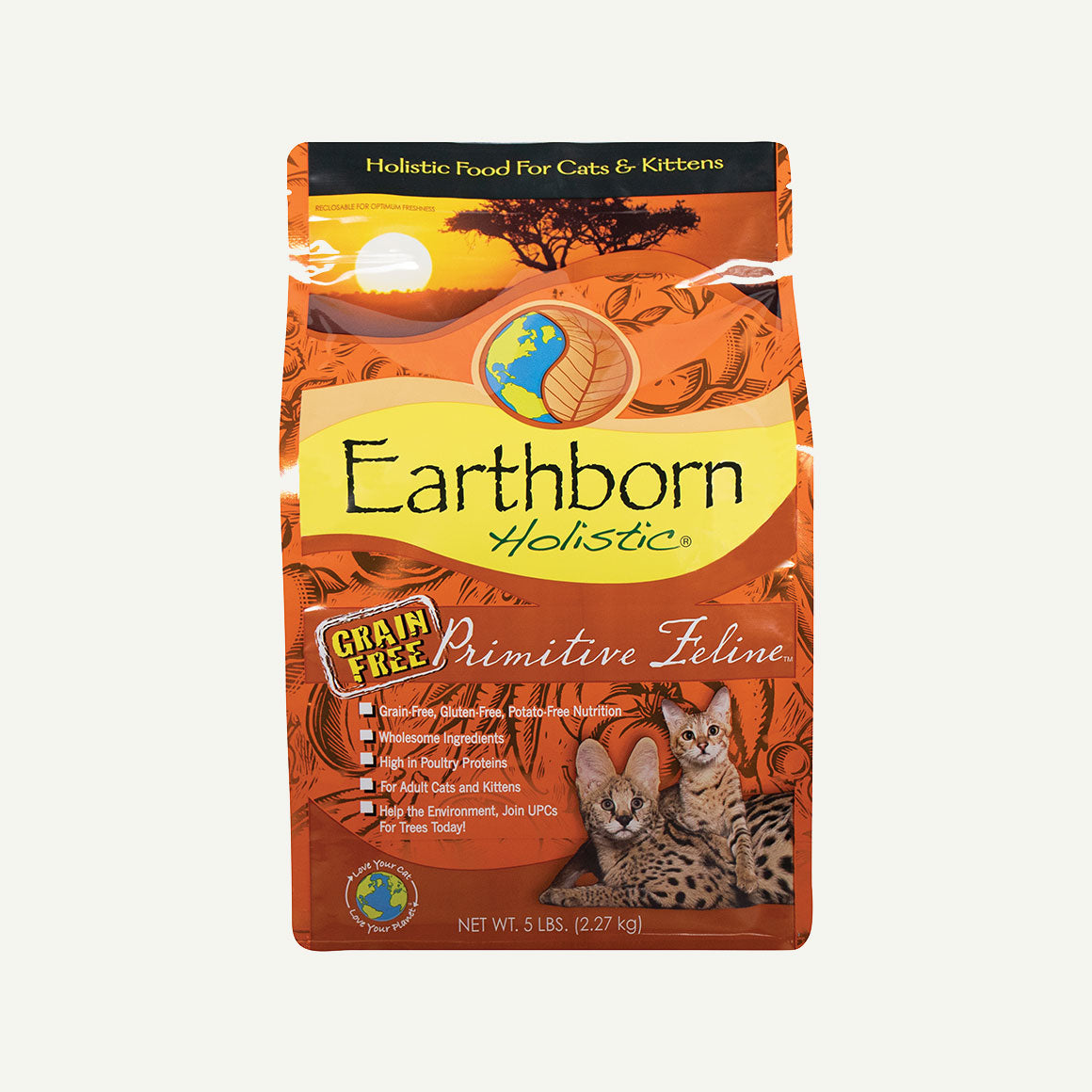 Earthborn Dry Cat Food - Primitive Feline