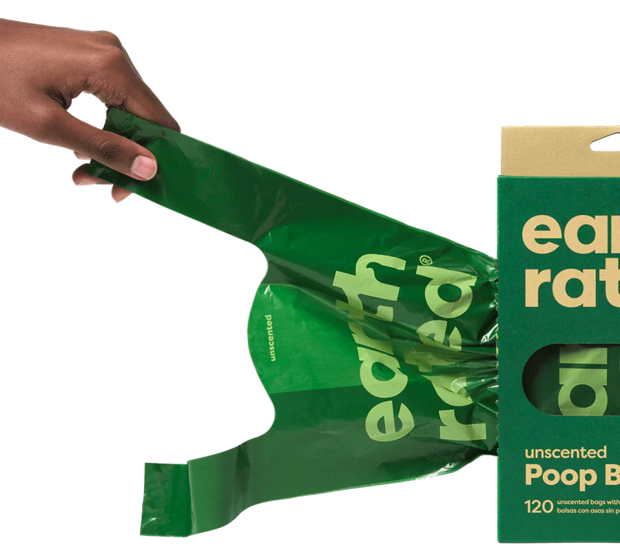 Poop Bags w/ Handles - Box of 120 Bags
