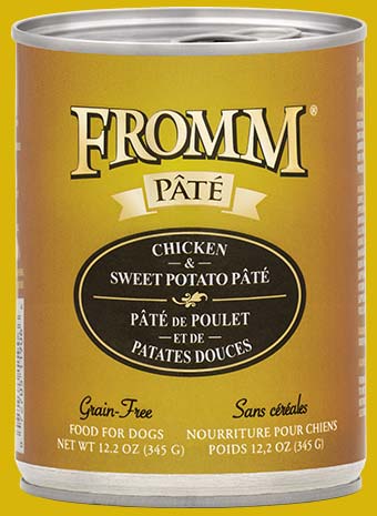 Fromm Wet Dog Food - Chicken & Swt. Potato - 12oz