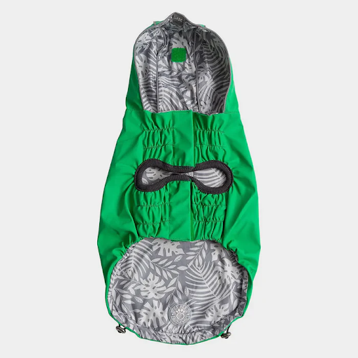 Dog Rain Coat - Green
