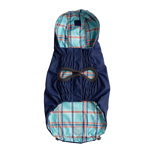Dog Rain Coat - Navy Blue