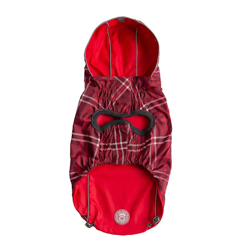 Dog Rain Coat - Red