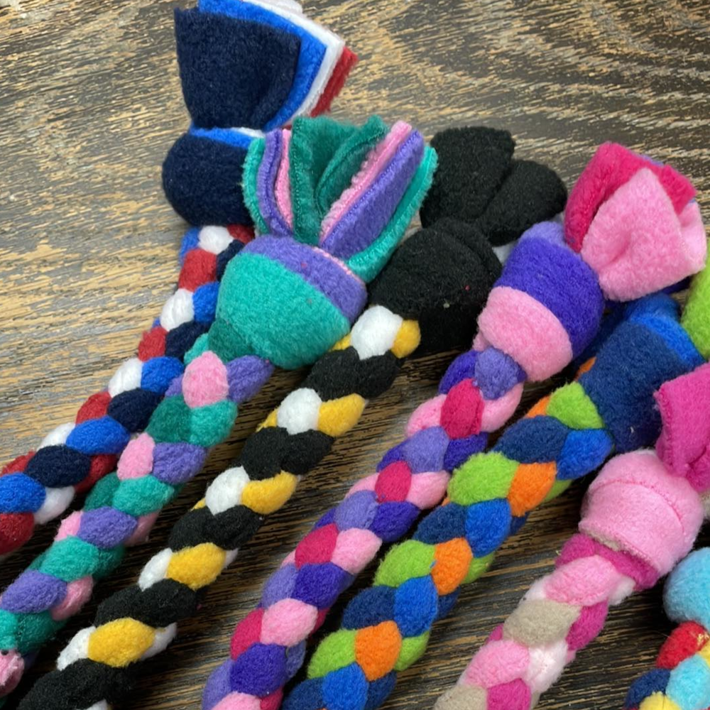 Dog Tug Toy - Fleece