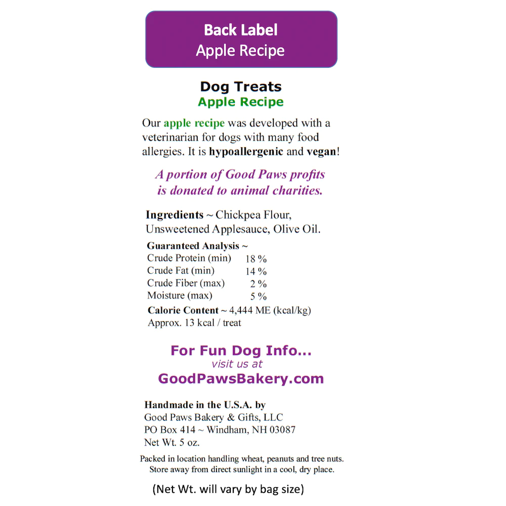 Limited Ingredient Treats - Apple