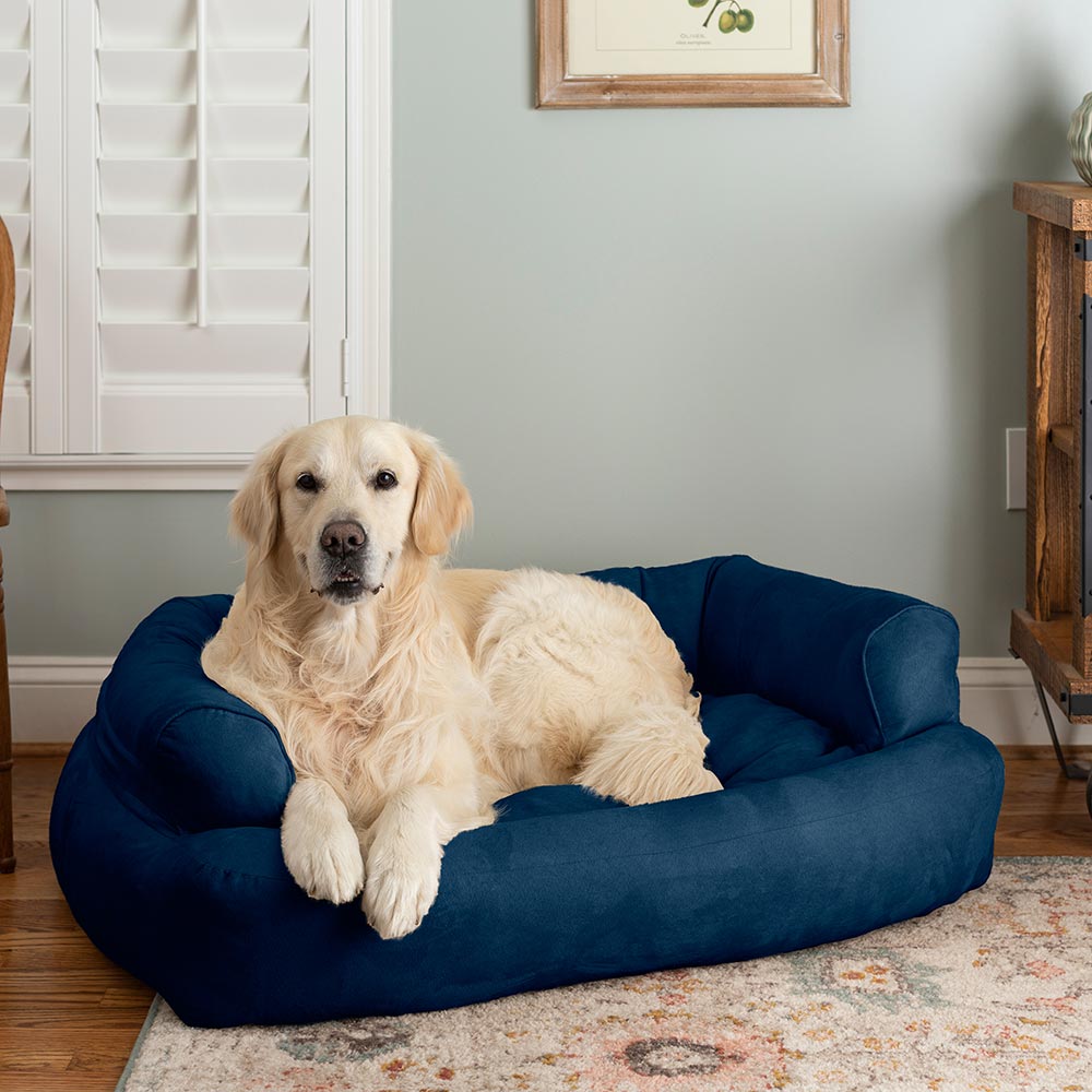 Overstuffed Dog Sofa Bed