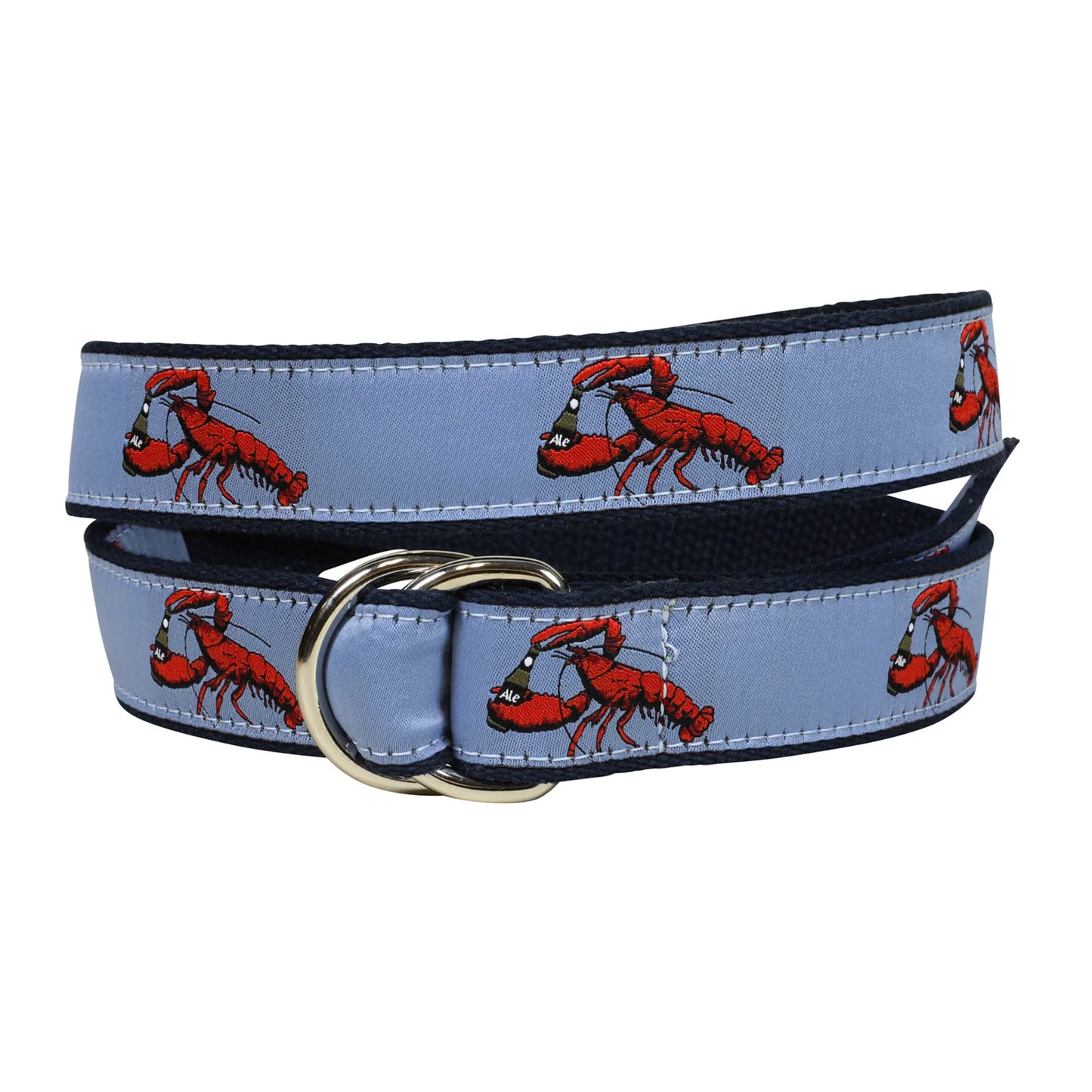 D-Ring Belt - Lobster and Ale