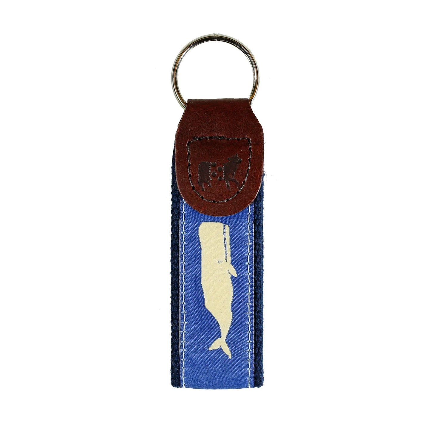 Key Fob – Moby Whale, Blue