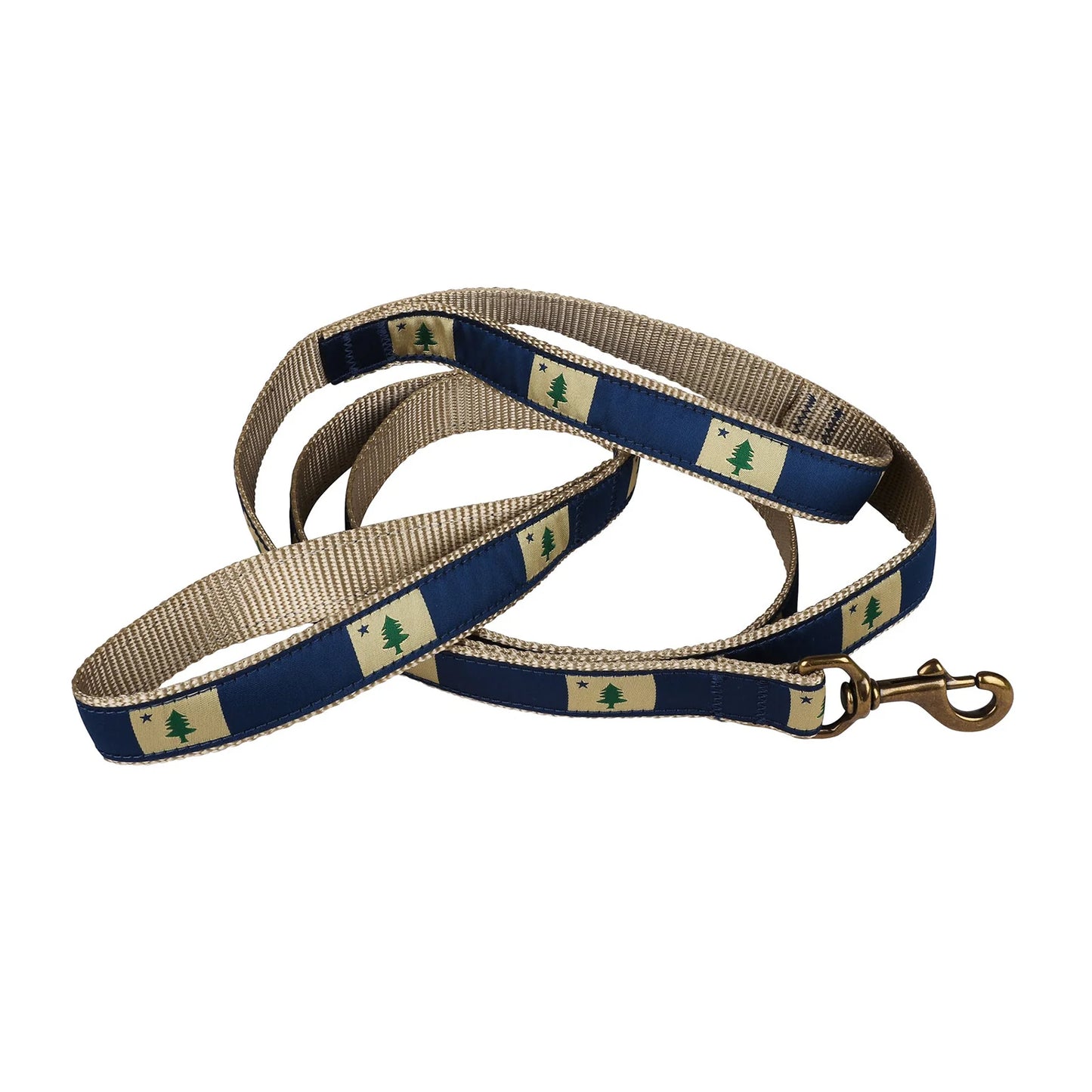 1” x 6ft Traffic Dog Leash – 1820/1901 Maine Flag