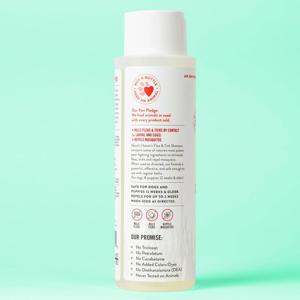 Flea & Tick Shampoo - Dog - 16oz