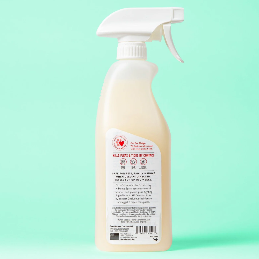 Flea & Tick Spray - Dog -28oz
