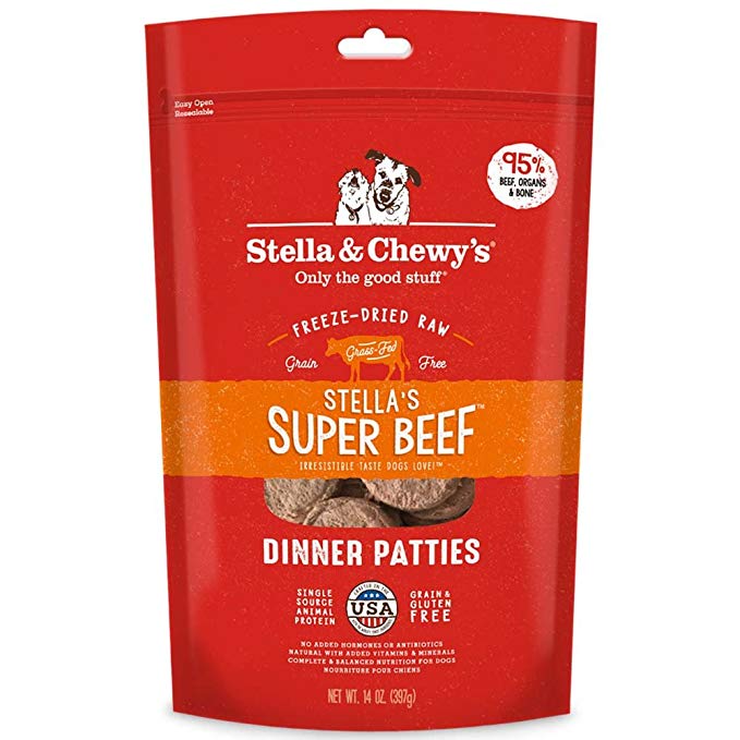 Stella & Cheweys Dehydrated Dog Food - Super Beef