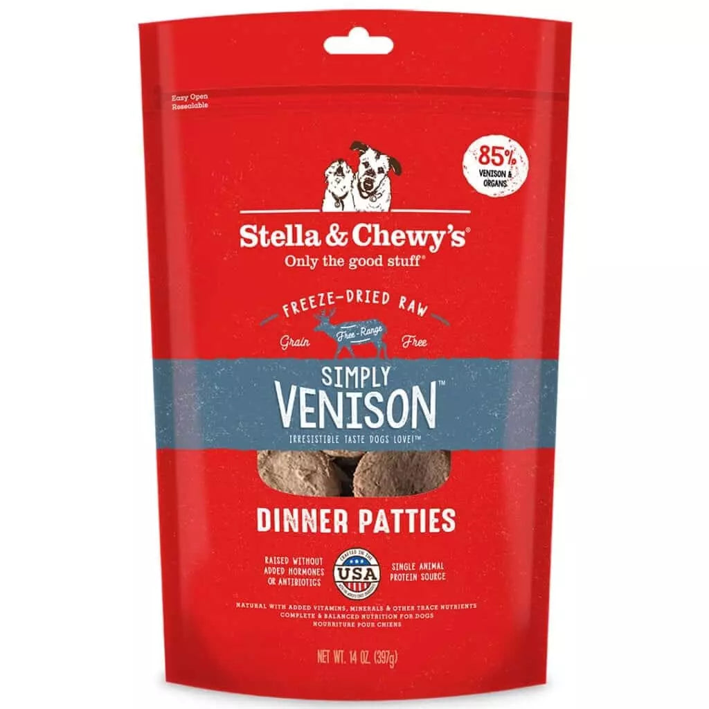 Stella & Cheweys Dehydrated Dog Food - Simply Venison