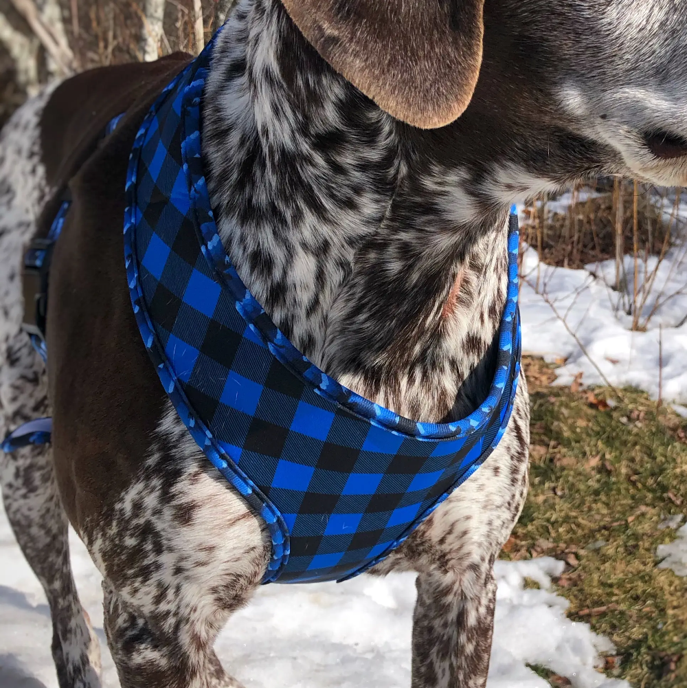 Over the Head Dog Harness - Reversible Moose