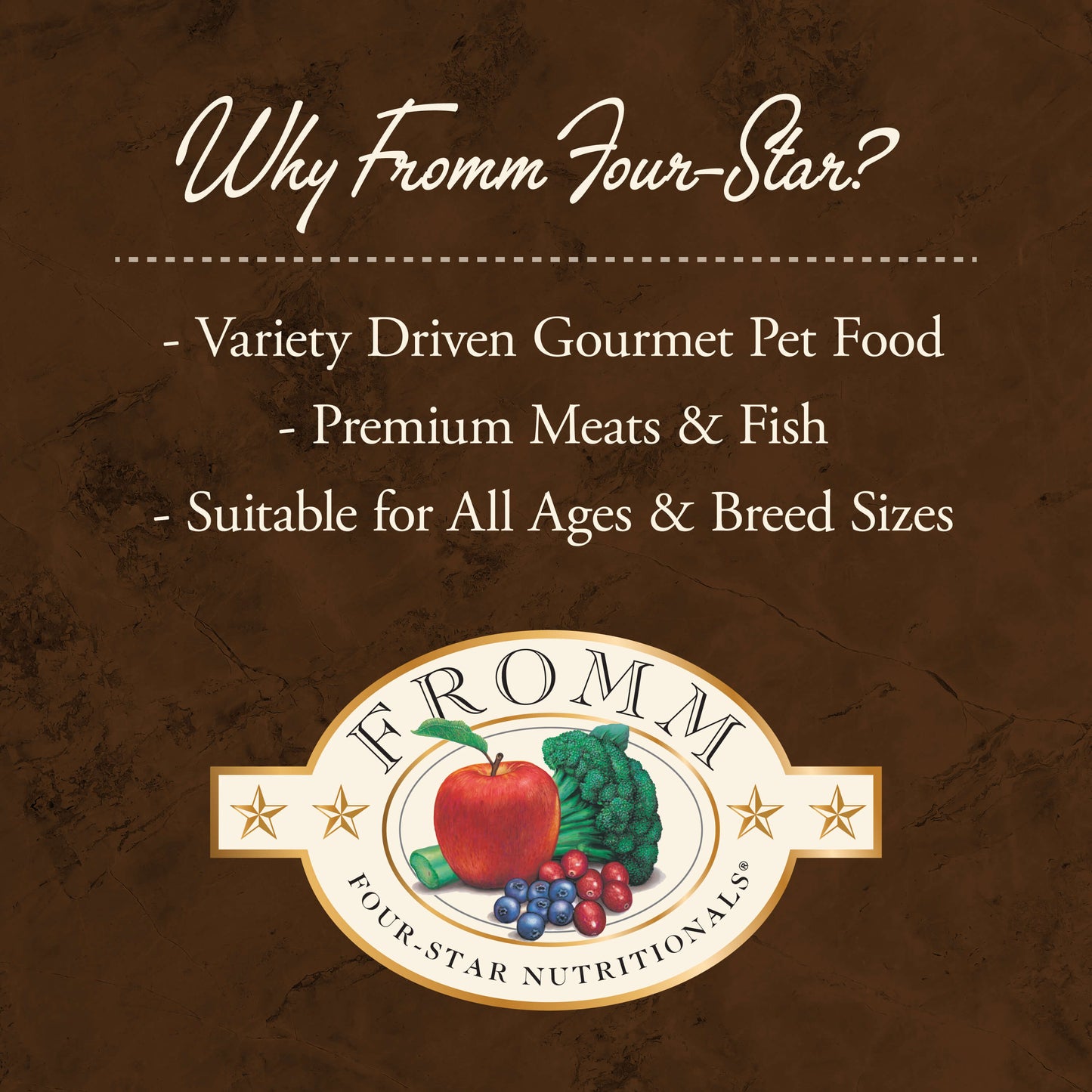 Fromm Dry Dog Food - 4 Star Whitefish & Potato