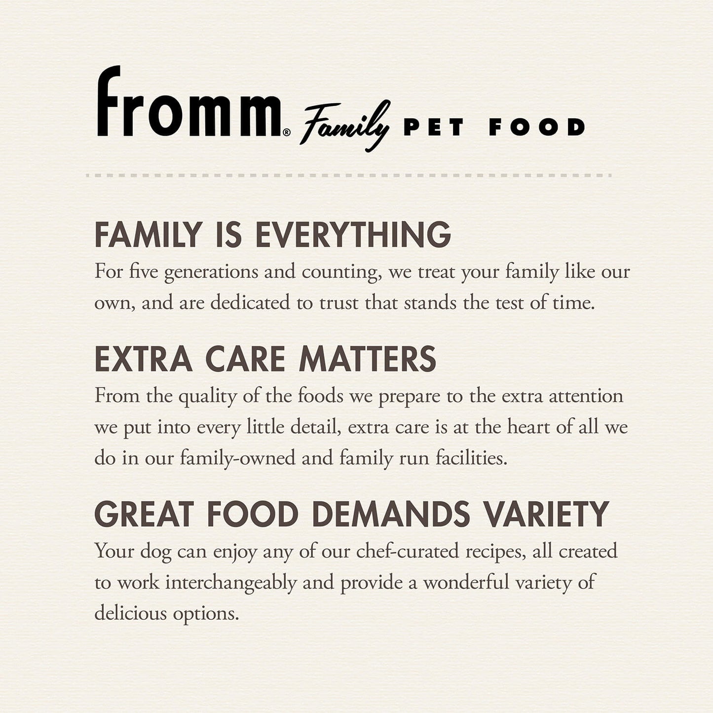 Fromm Dry Dog Food – Chicken au Frommage