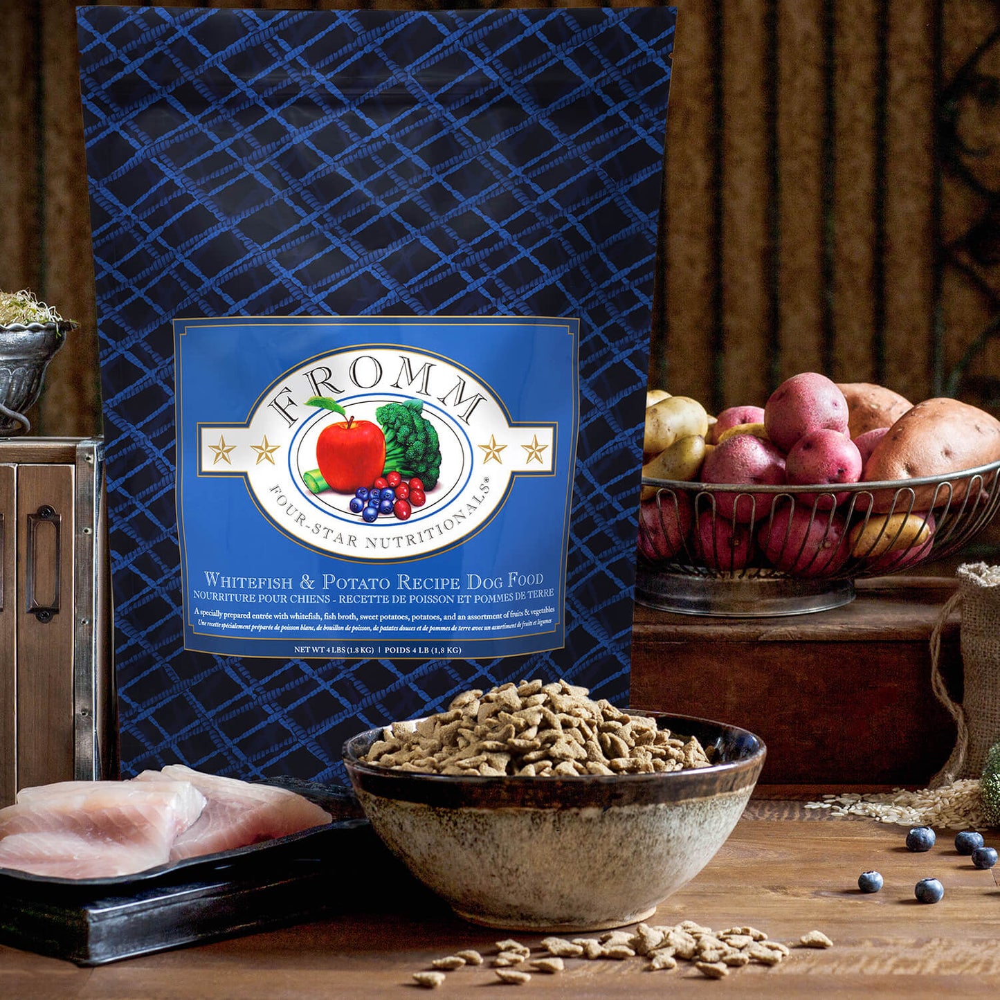 Fromm Dry Dog Food - 4 Star Whitefish & Potato