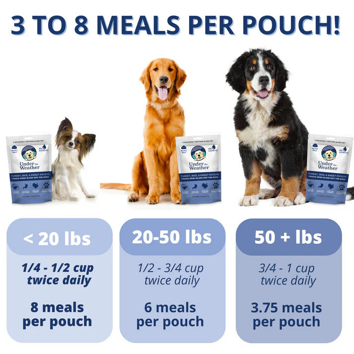 Under the Weather Bland Dog Food - Turkey & Swt. Potato - 6oz
