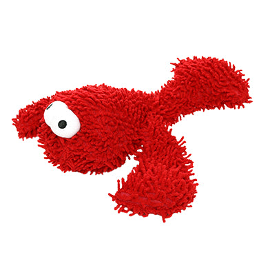 Stuffed Dog Toy - Microfiber Lobster