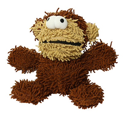 Stuffed Dog Toy - Microfiber Monkey