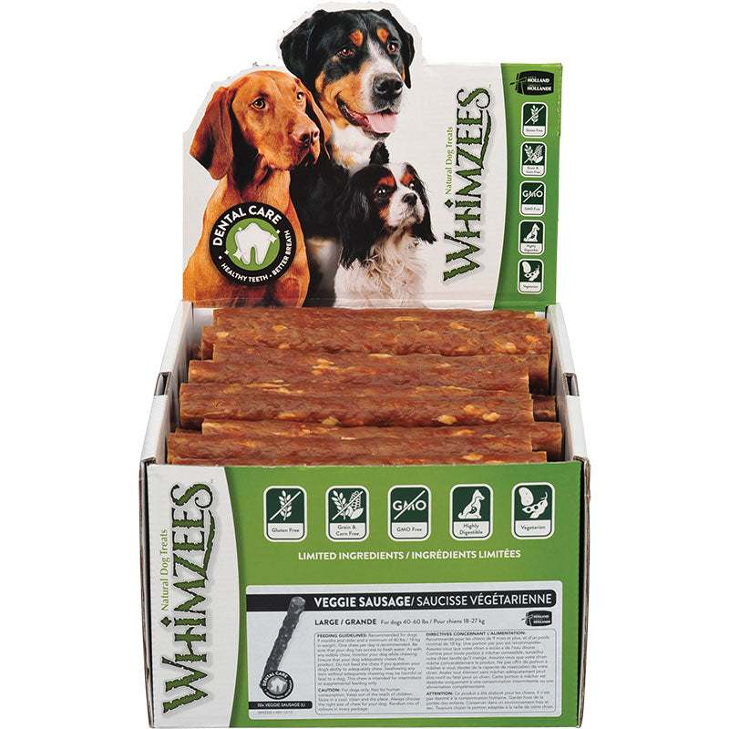 Dental Dog Treat - Sausage - ea.