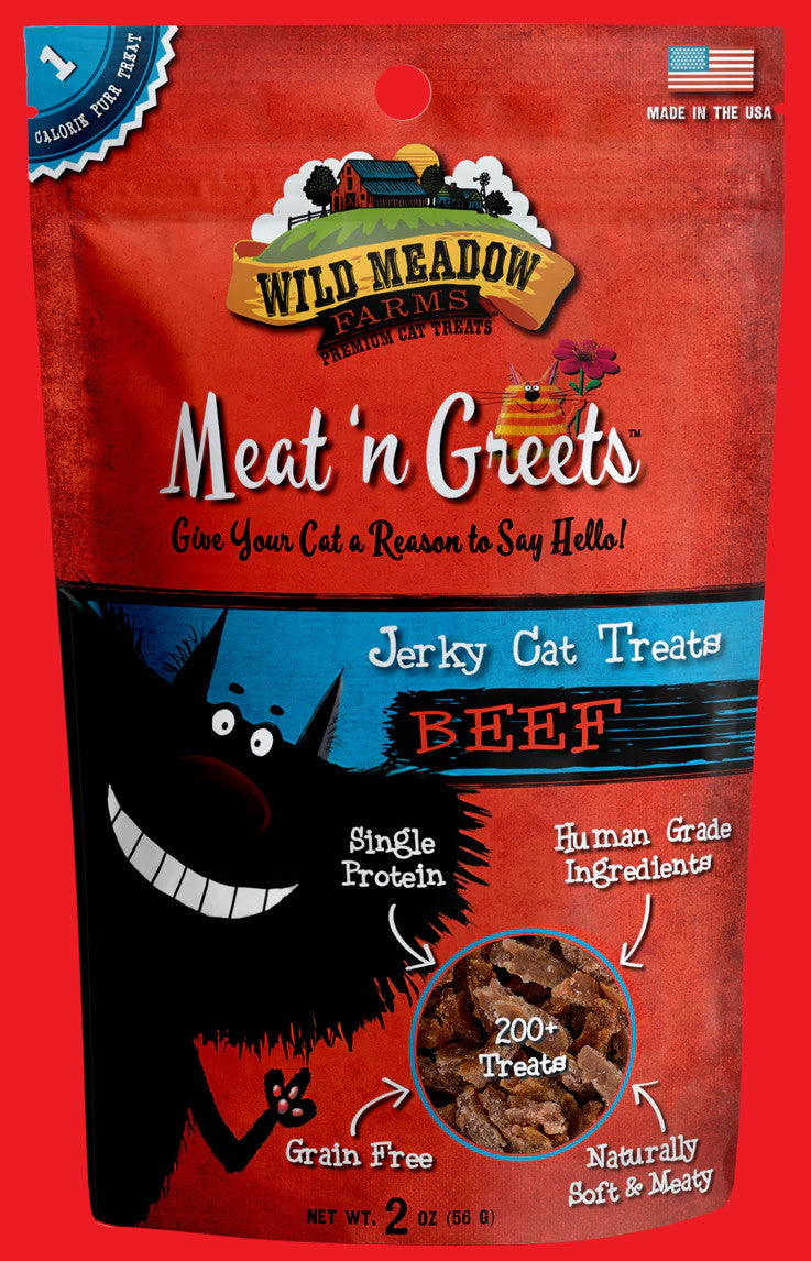 Meat 'n Greets Soft Cat Treats - 2oz