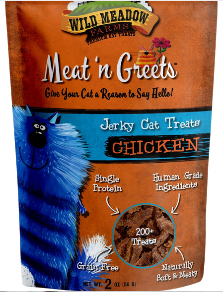 Meat 'n Greets Soft Cat Treats - 2oz