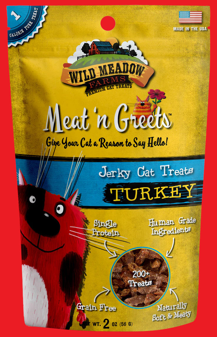 Meat 'n Greets Soft Cat Treats - 2oz