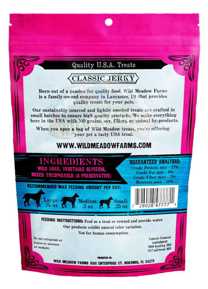 Wild Boar Bites - 3.5oz