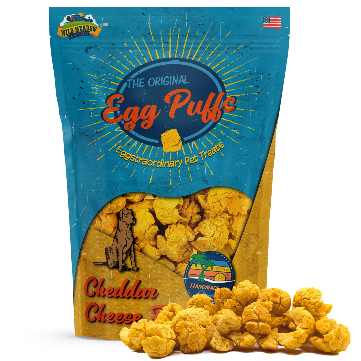 Egg Puffs Dog Treats – 2oz
