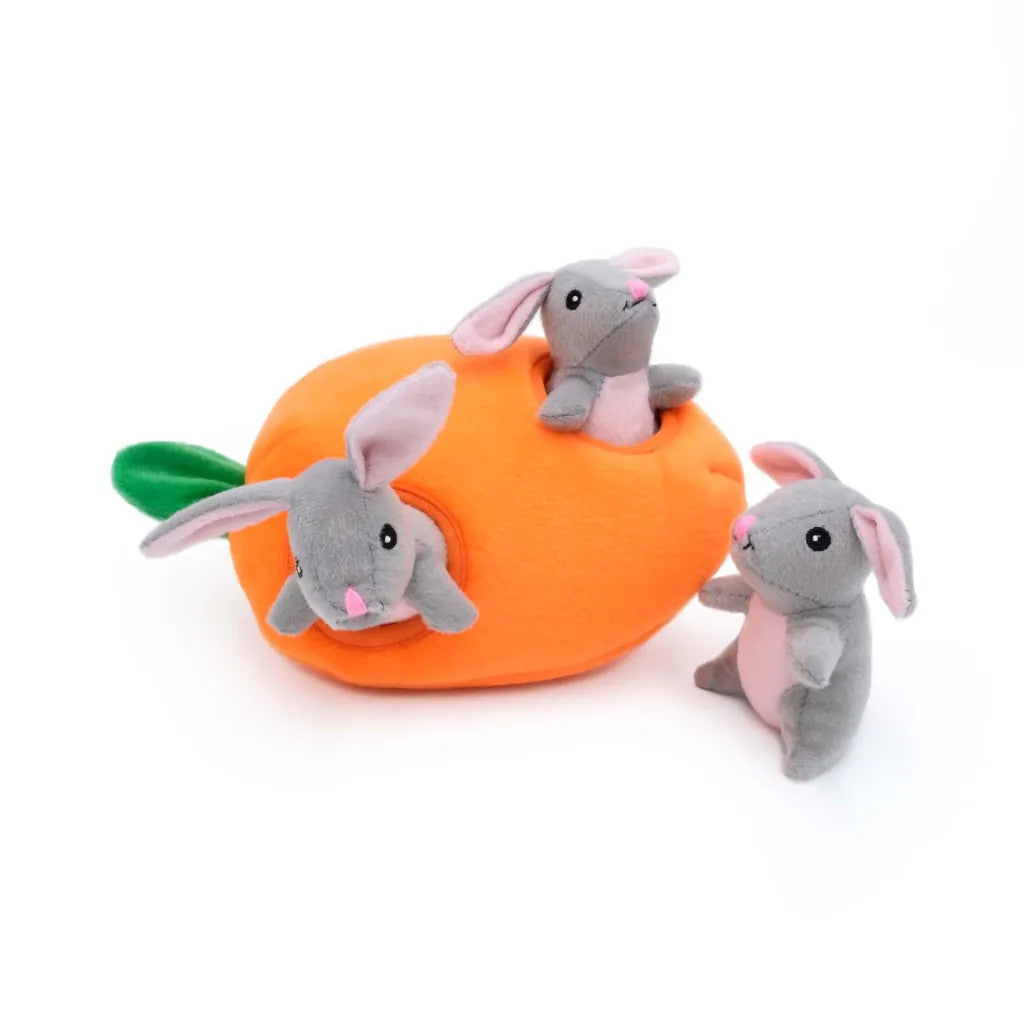 Stuffed Dog Toy - Burrow - Bunny Carrot
