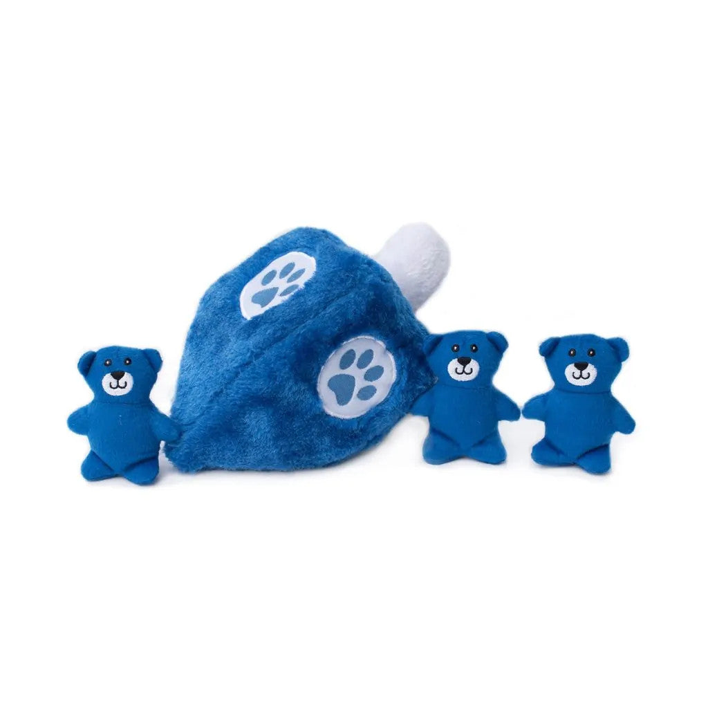 Stuffed Dog Toy - Burrow - Hanukkah Dreidel