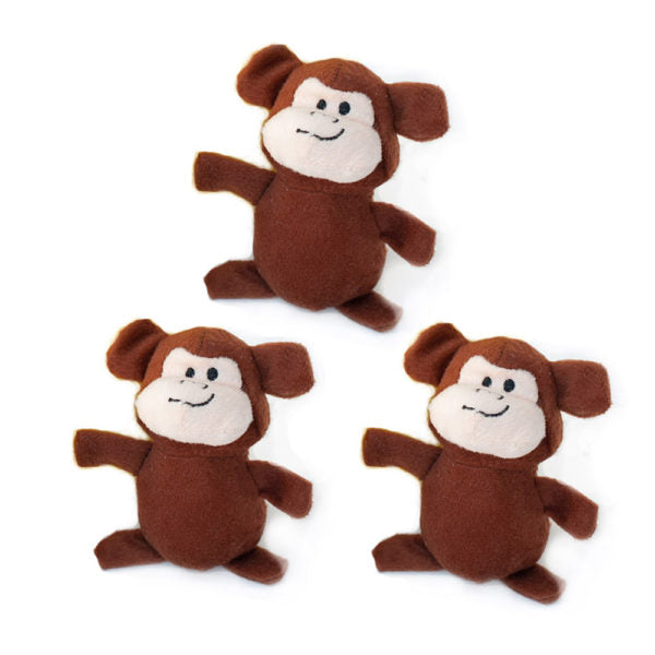Stuffed Dog Toy - Mini Monkey