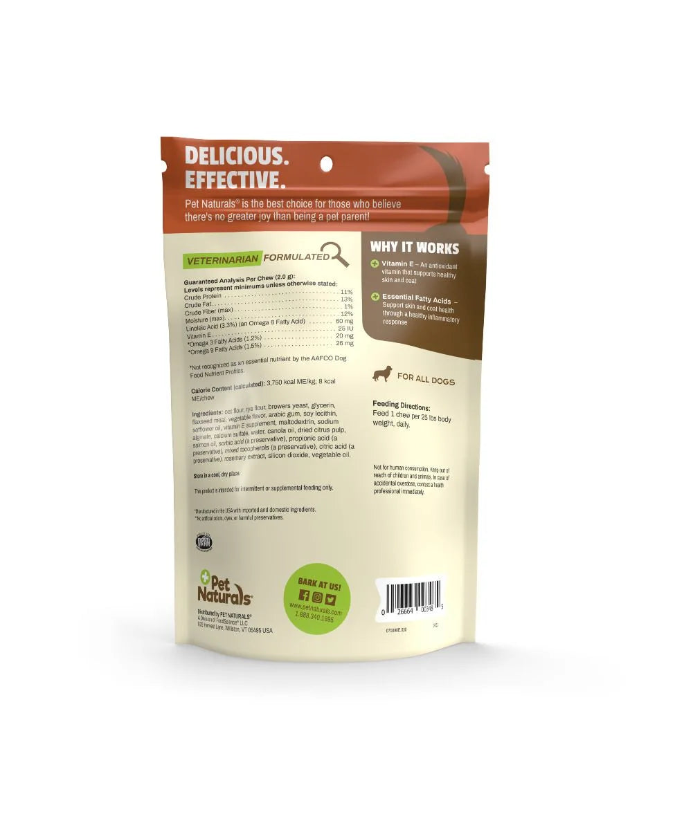 Skin & Coat Supplement Chew - 30ea