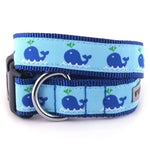 Ribbon Dog Collar – Squirt the Whale Thumbnail