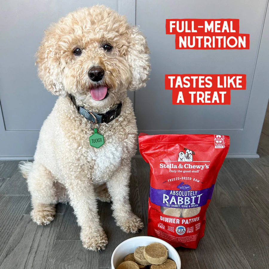 Stella & Cheweys Dehydrated Dog Food - Absolutely Rabbit
