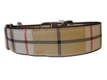 1.5” Ribbon Dog Collar – Windsor Plaid Thumbnail