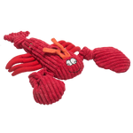 Stuffed Plush Dog Toy - Hugglehounds - Knotted Lobster - 18