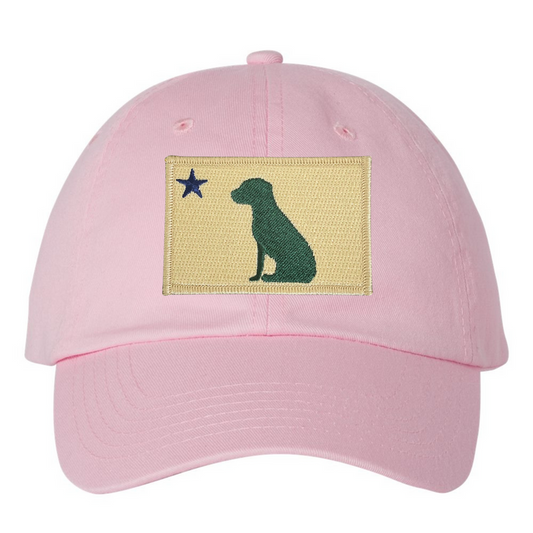 1820/1901 Maine Flag Dad Hat  - Light Pink