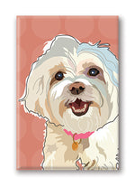 Magnet – Maltese (2 Magnets) Thumbnail