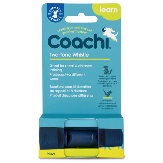Dog Training Whistle – Two Tone - Navy Blue