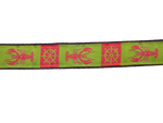 1” Ribbon Dog Collar – Lobster, Pink Thumbnail