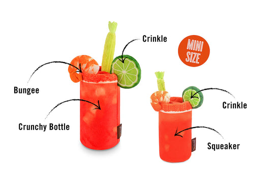 Stuffed Dog Toy - Plush Bloody Mary