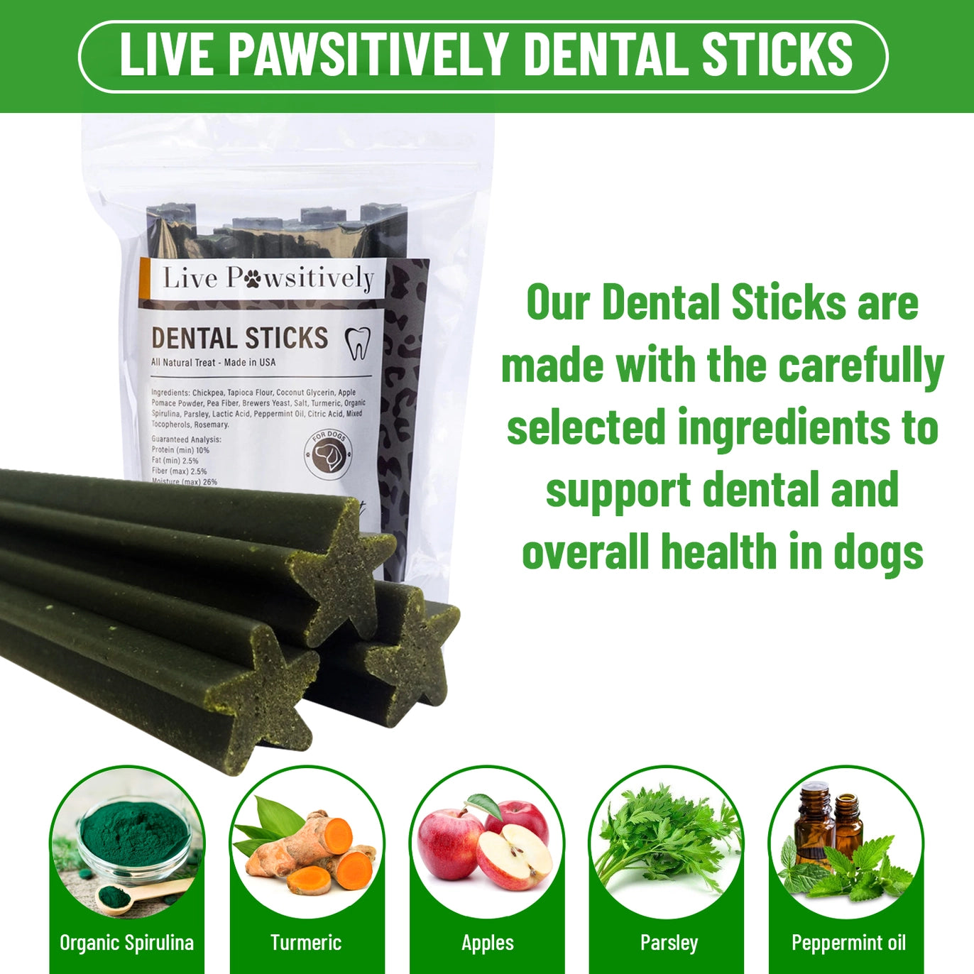 Dental Stick Chew - 12oz