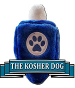 Stuffed Dog Toy - Burrow - Hanukkah Dreidel Thumbnail